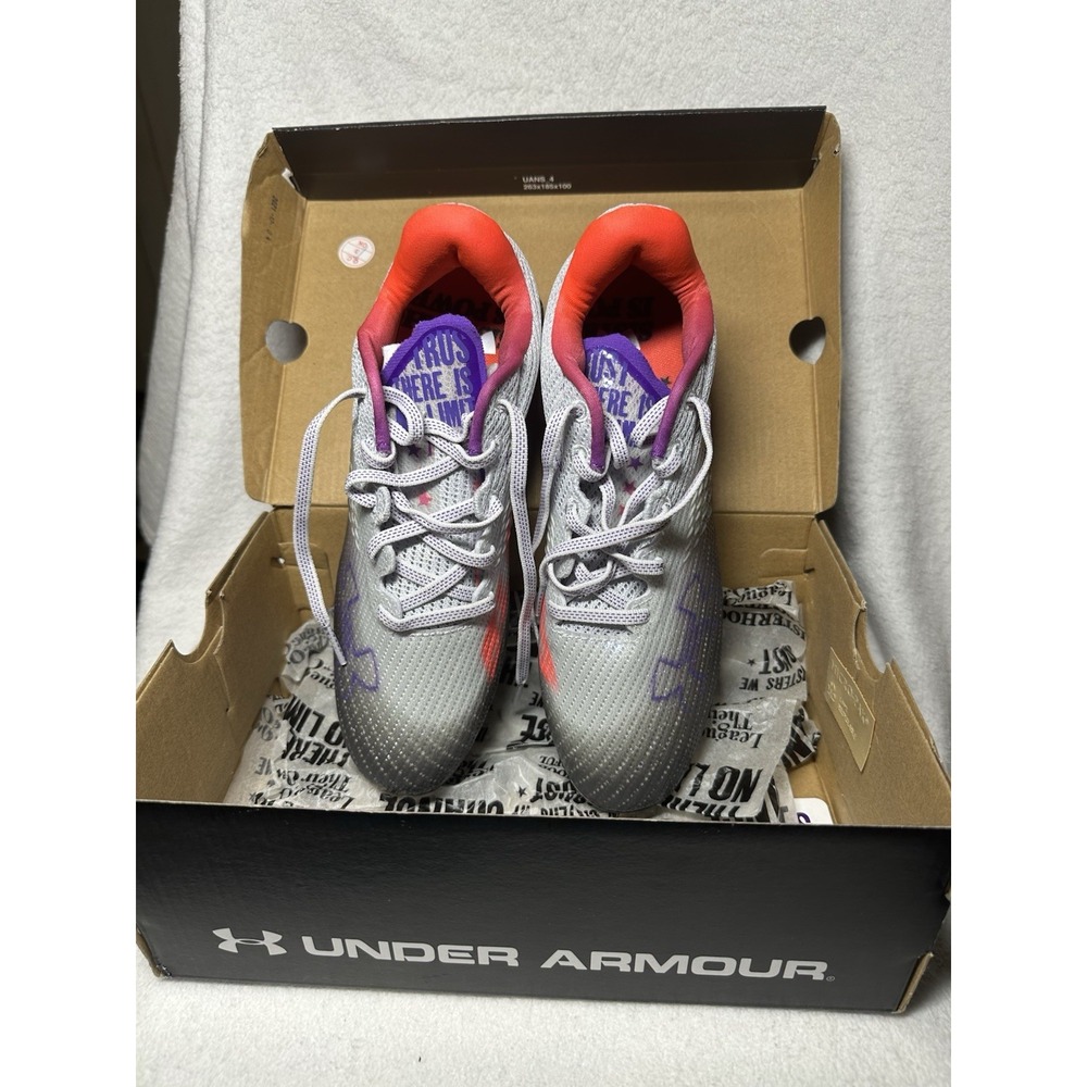 Women's Cleats Under Armour Blur New In Box Size 7.5 Powderpuff Lacrosse